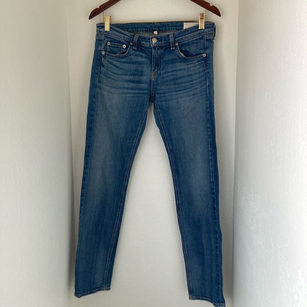 Rag & Bone The Dre Jeans in Golden color size 26